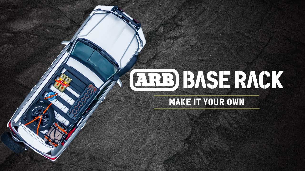 ARB 4x4 Accessories BASE Rack Kit with Mount and Deflector (BASE321)