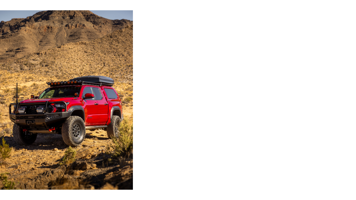 ARB Edition Tacoma in the desert