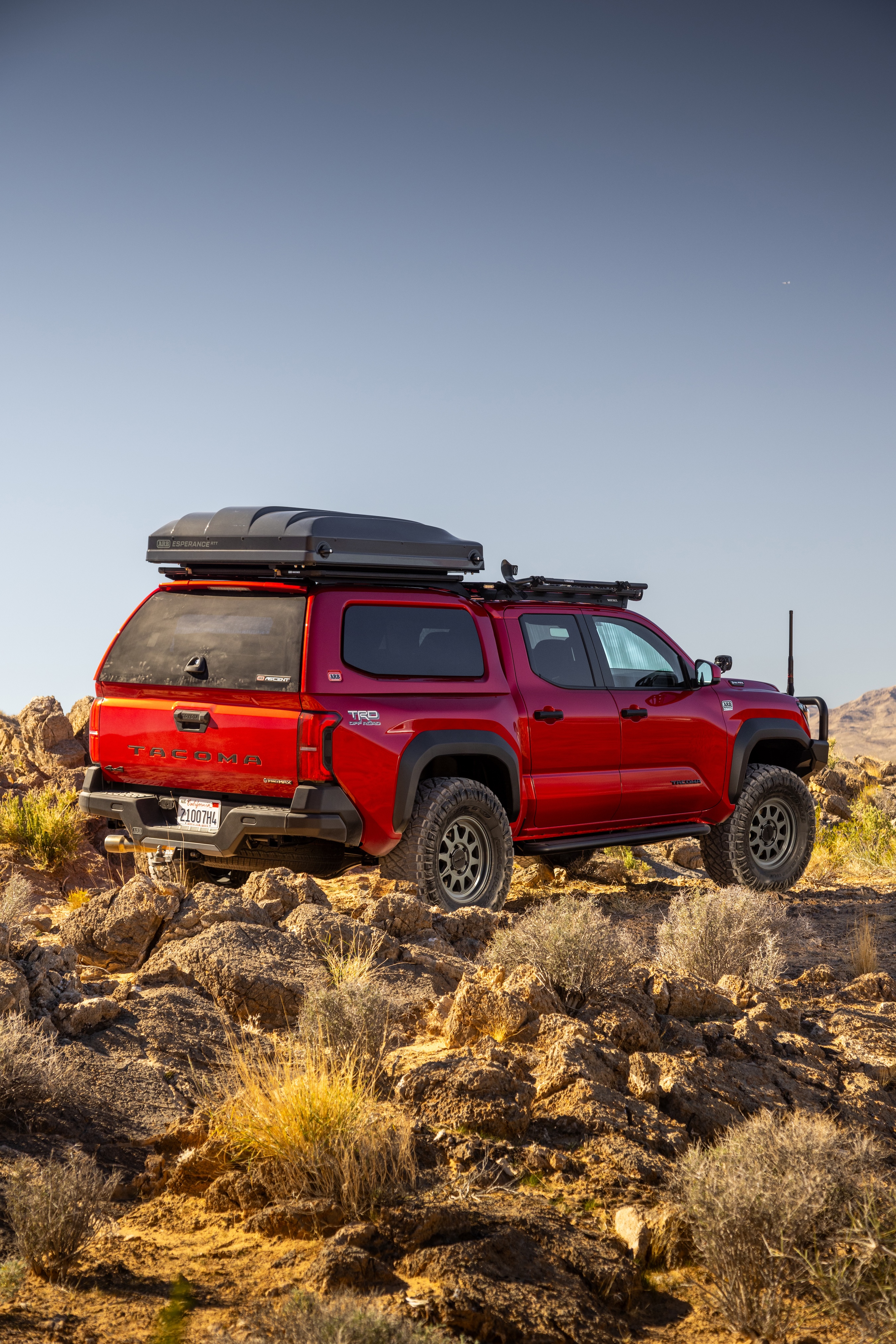 2025 Tacoma TRD Off-Road in the desert