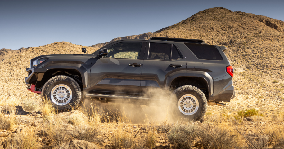 2025 4Runner suspension and stance