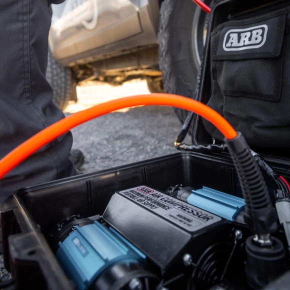 portable compressor 50th truck