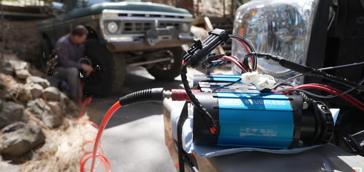 testing ARBs brushless compressor