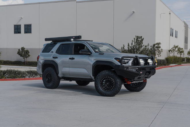 ARB Summit MKII bumper and IQ lights on a 2026 Toyota 4Runner